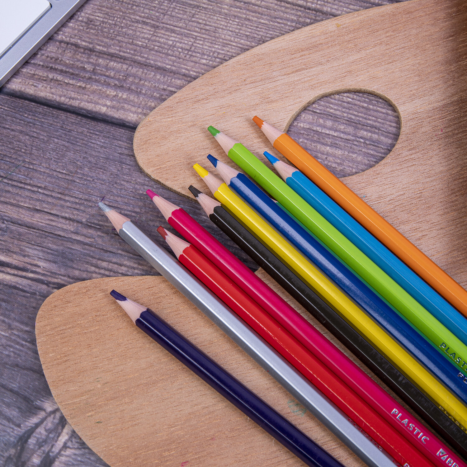 Карандаши цветные Brauberg для рисования набор 12 шт для детей художественные - фото 15
