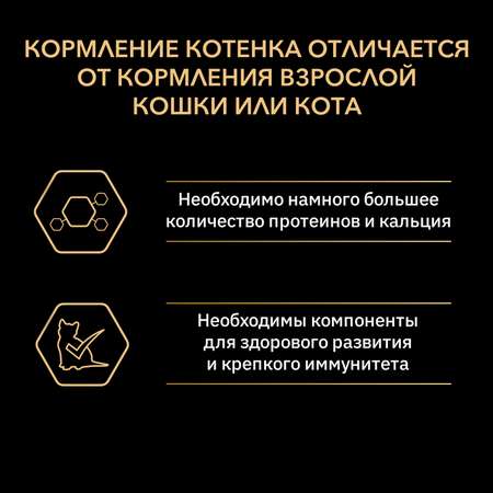 Корм сухой для котят PRO PLAN 3кг с курицей