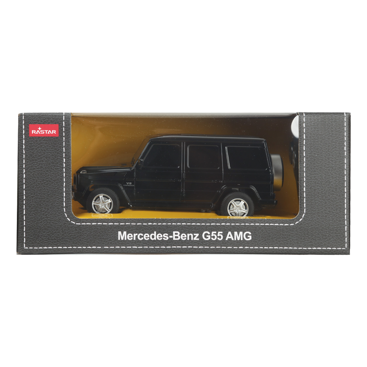 Машина Rastar РУ 1:24 Mercedes-Benz G55 Черная 30500-B купить по цене 1499  ₽ в интернет-магазине Детский мир