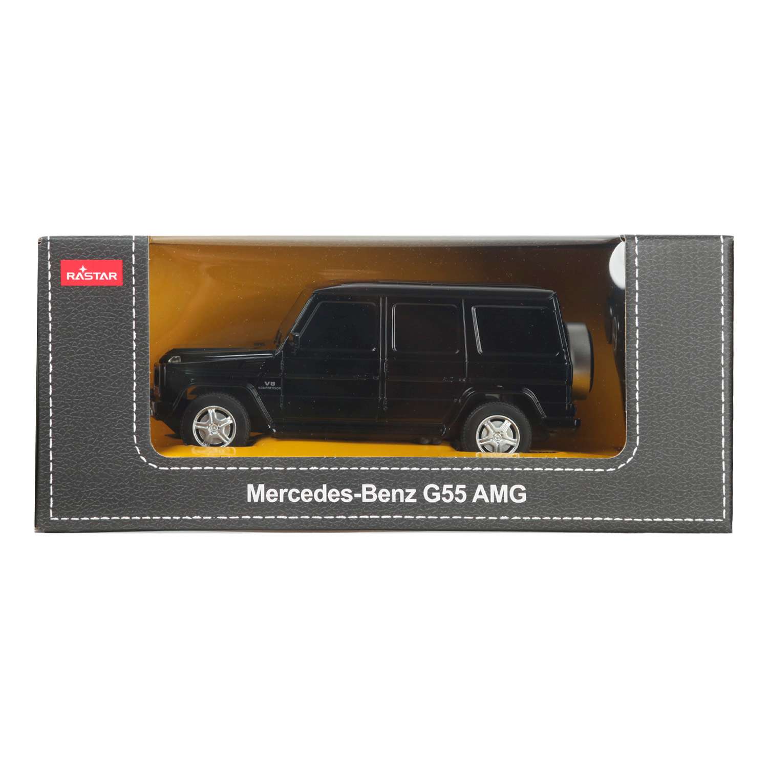Машина Rastar РУ 1:24 Mercedes-Benz G55 Черная 30500-B - фото 2