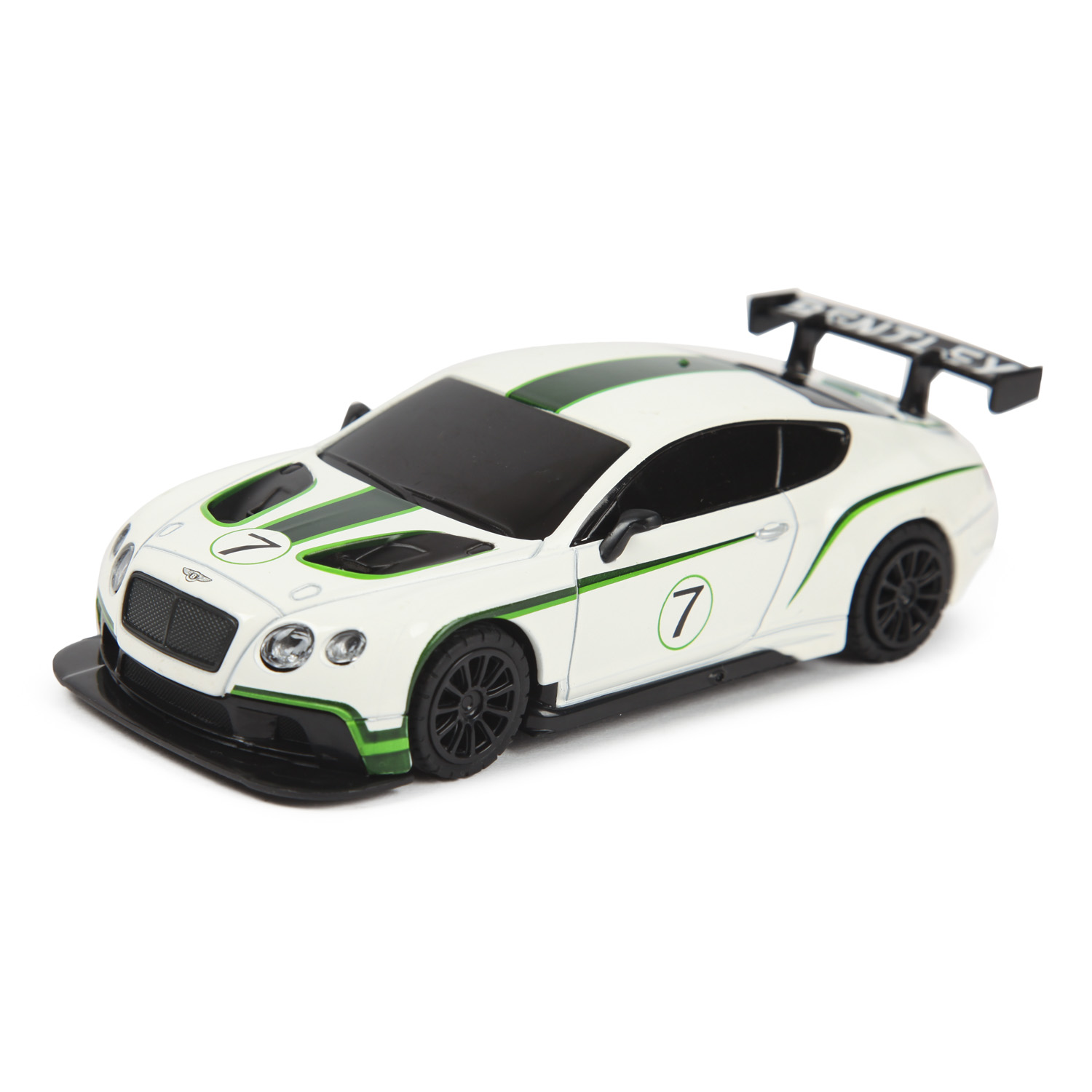 Машина MSZ 1:32 Bentley Continental GT3 Белая 68427 68427 - фото 1