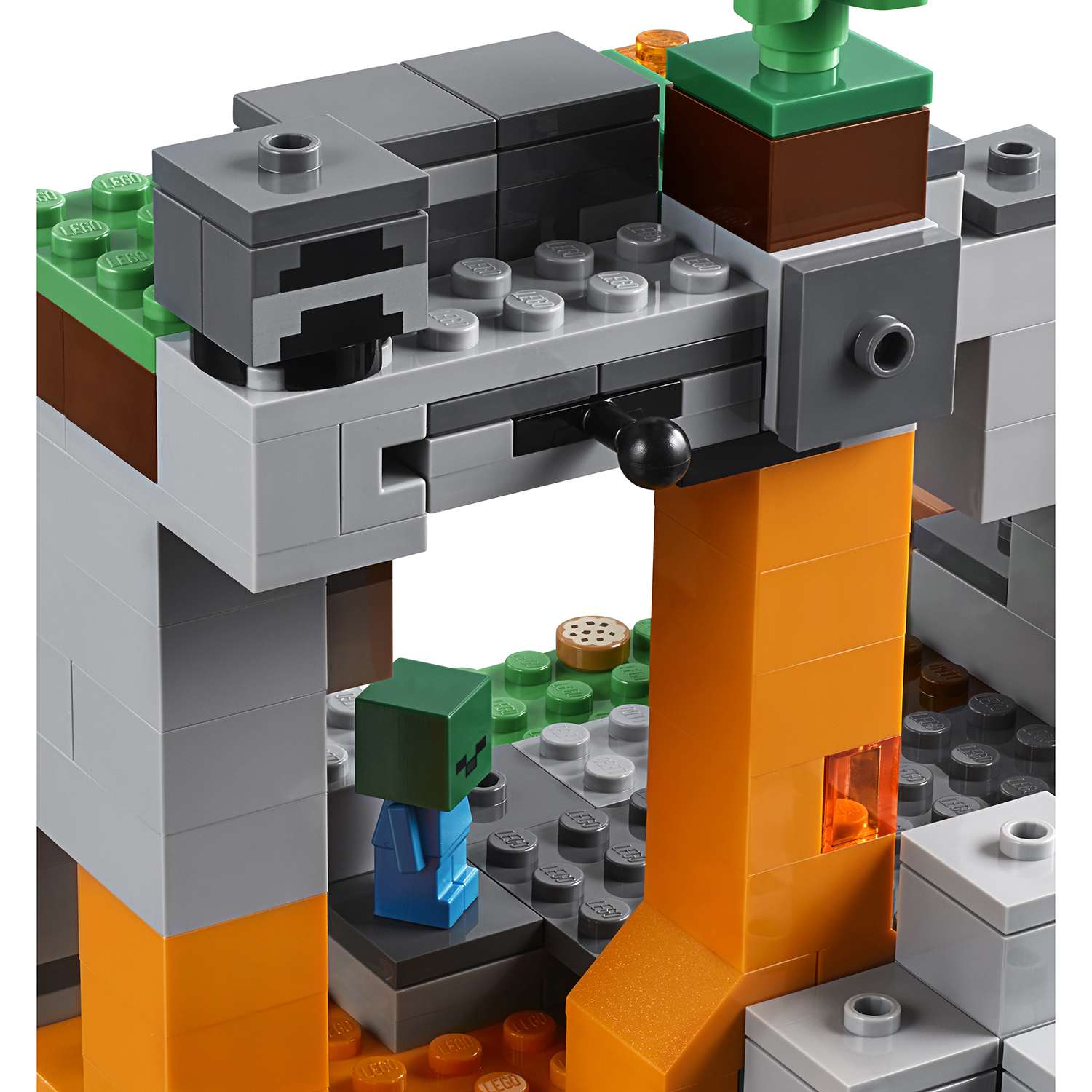 Конструктор LEGO Minecraft Пещера зомби 21141 - фото 7