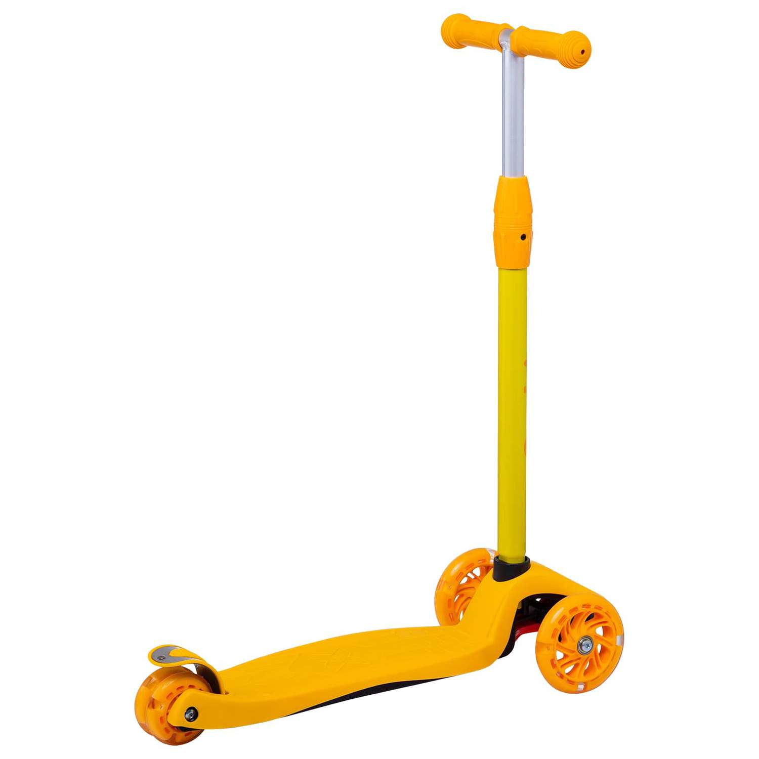 Самокат RIDEX трехколесный 3 wheels scooter Kiko 120/80 yellow/orange - фото 2