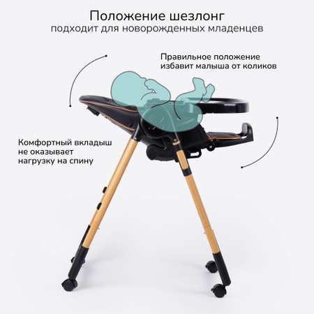 Стульчик для кормления Amarobaby Elegant классический