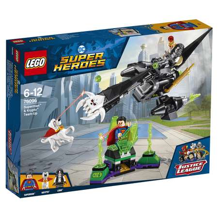 Конструктор LEGO Супермен и Крипто объединяют усилия Super Heroes (76096)
