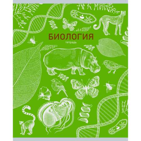 Тетрадь Unnika land Палитра знаний Биология 48л