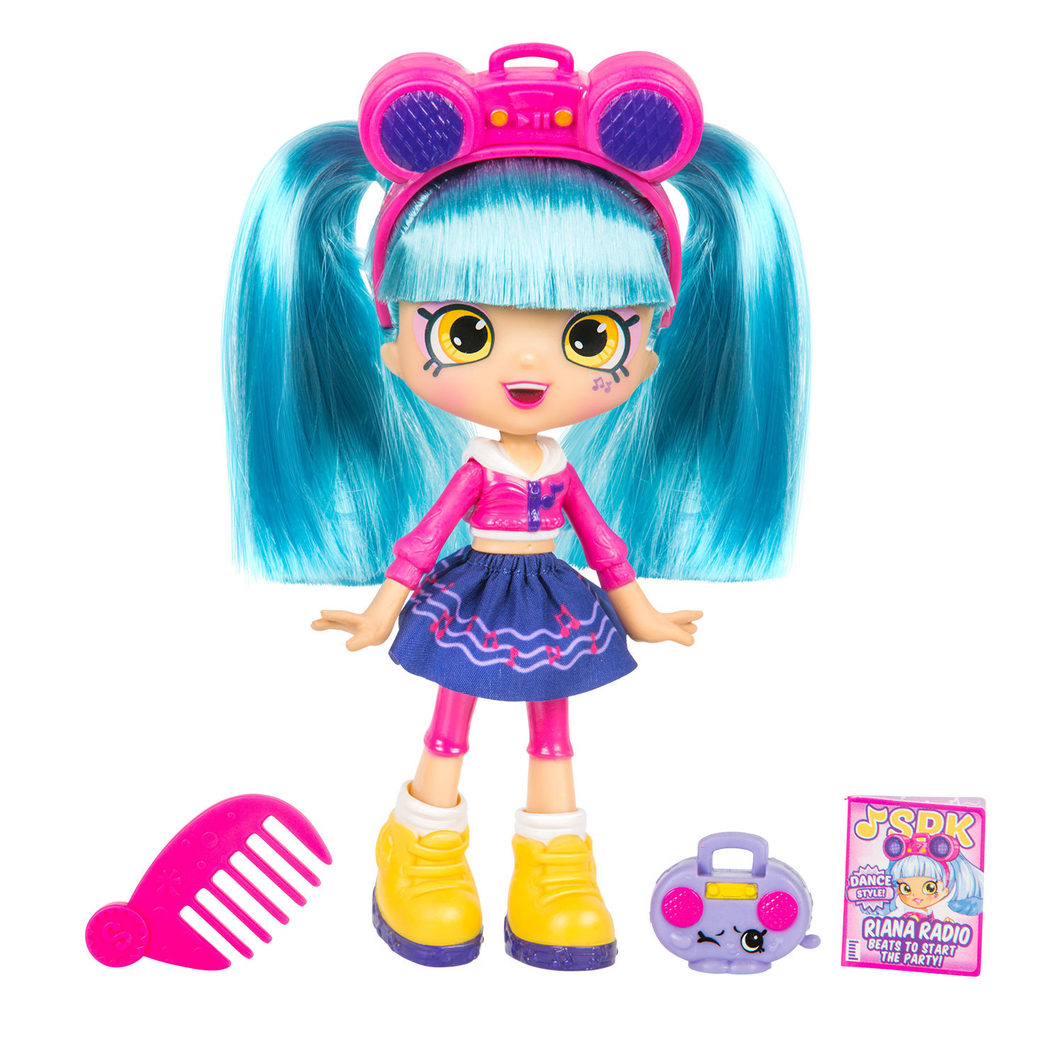 Кукла Shopkins (Shopkins) Риана Радио 57418 57418 - фото 1