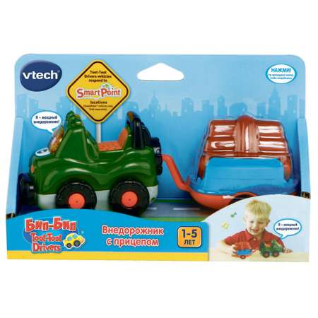 Внедорожник Vtech с прицепом 80-164626