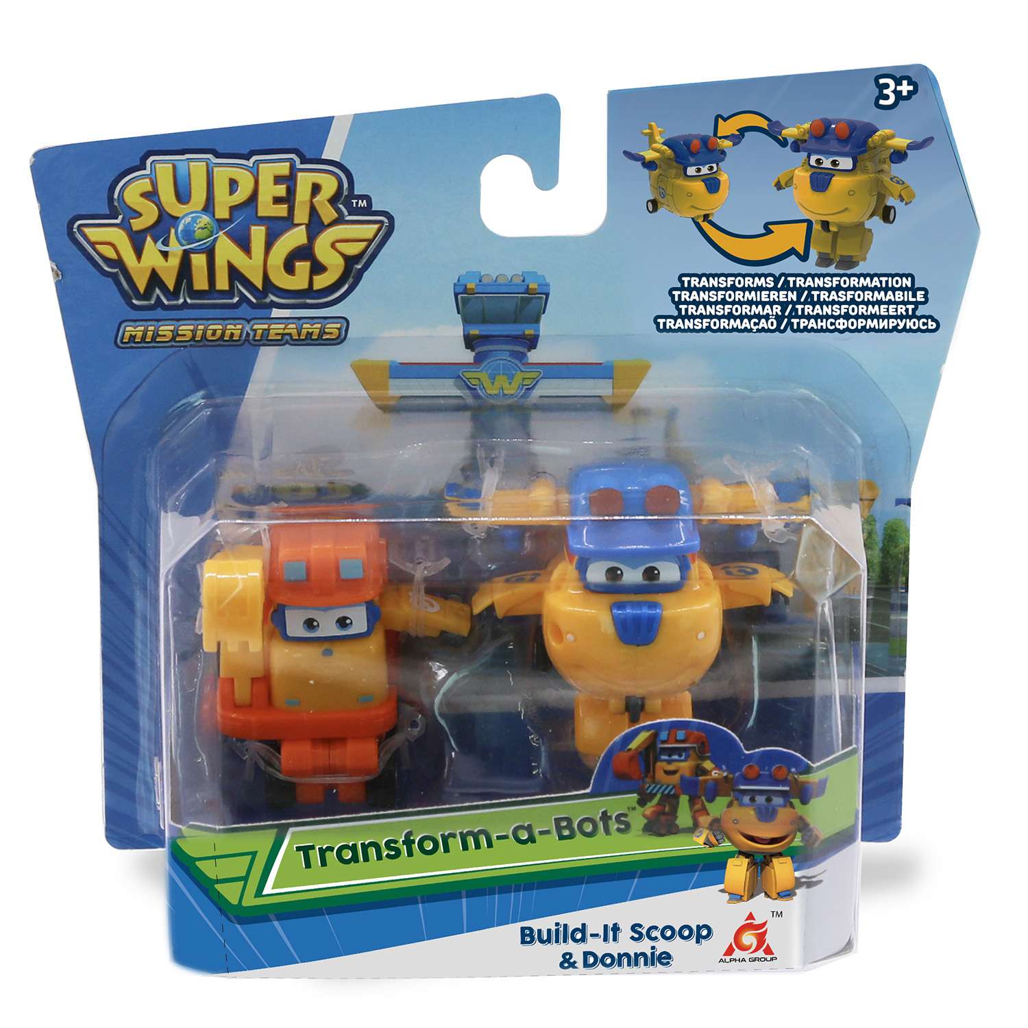 Мини-трансформер 2в1 Super Wings Донни и Скуп EU730002C EU730002C - фото 2