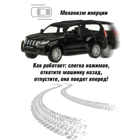 Машина Veld Co 1:42 Toyota Land Cruiser Prado инерционная металлическая