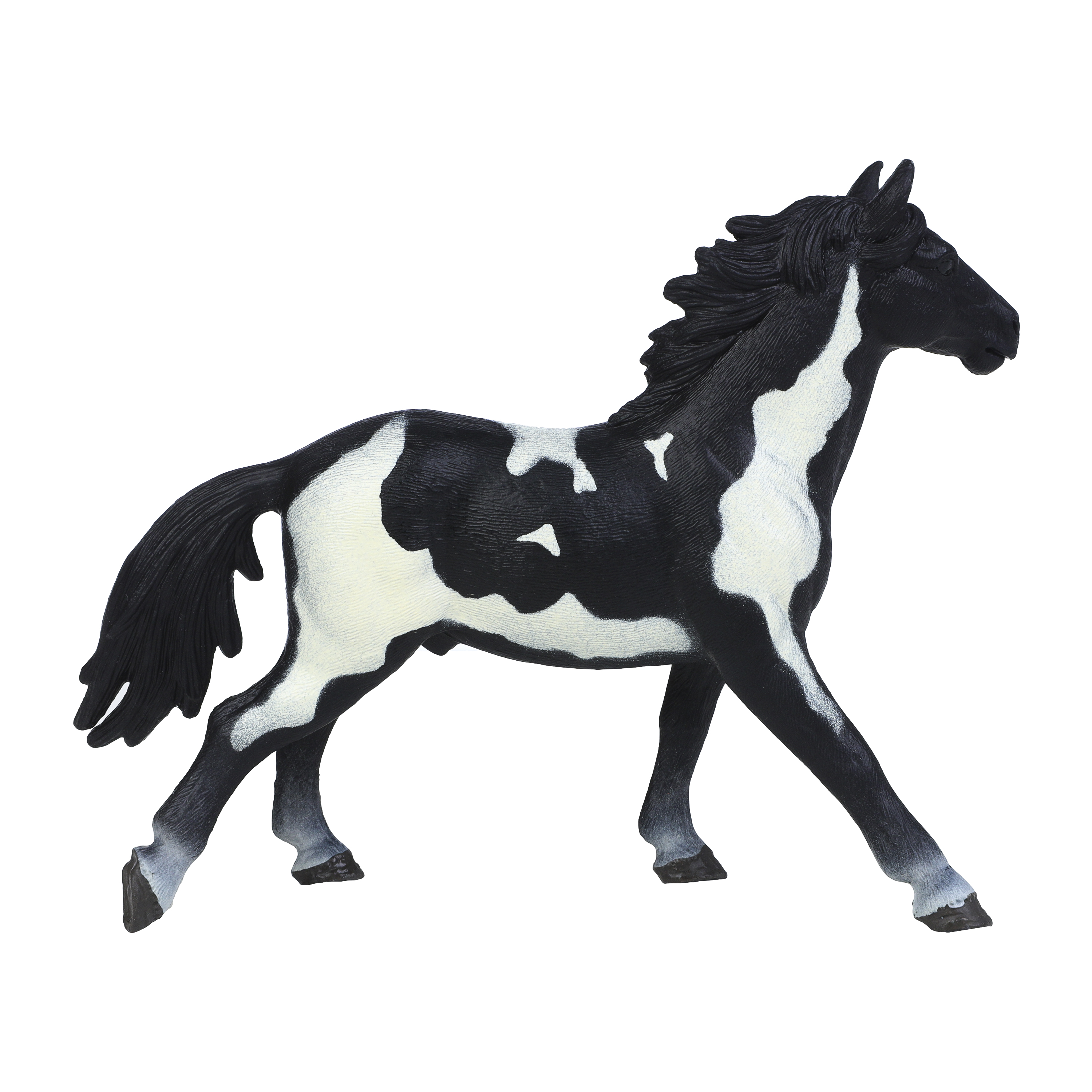 Игрушка фигурка Masai Mara Лошадь черно-белая Мир лошадей MM214-337 - фото 6