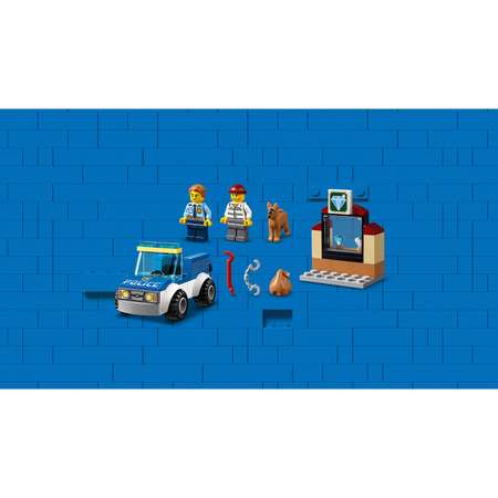 Конструктор LEGO City Police Полицейский отряд с собакой 60241