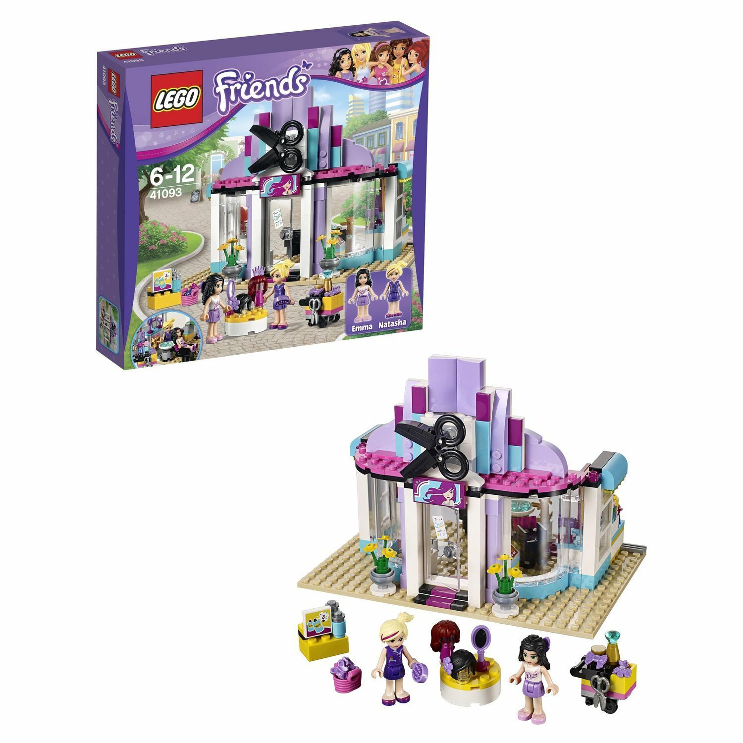 Конструктор LEGO Friends Парикмахерская (41093) купить по цене 2499 ₽ в  интернет-магазине Детский мир