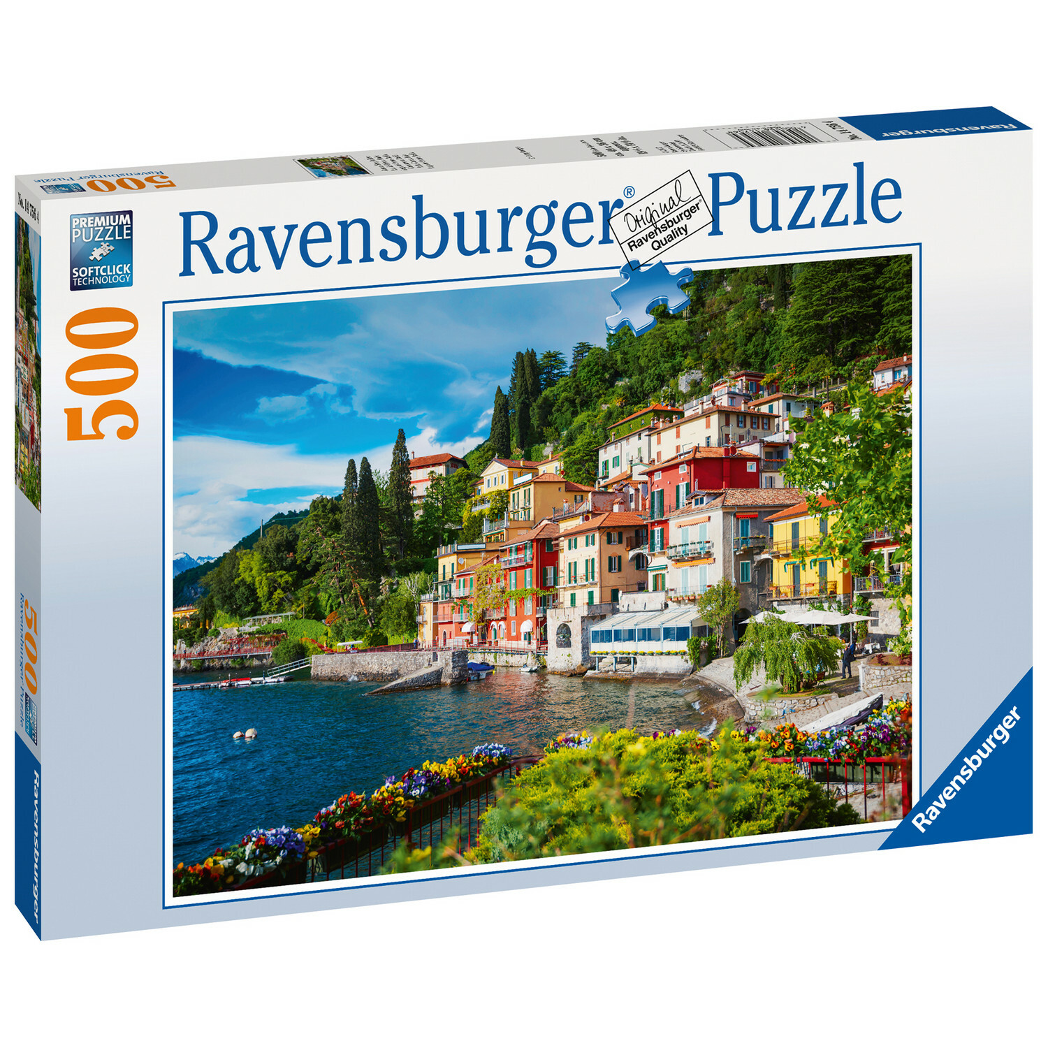 Пазл Ravensburger Озеро Комо в Италии 500элементов 14756 - фото 2