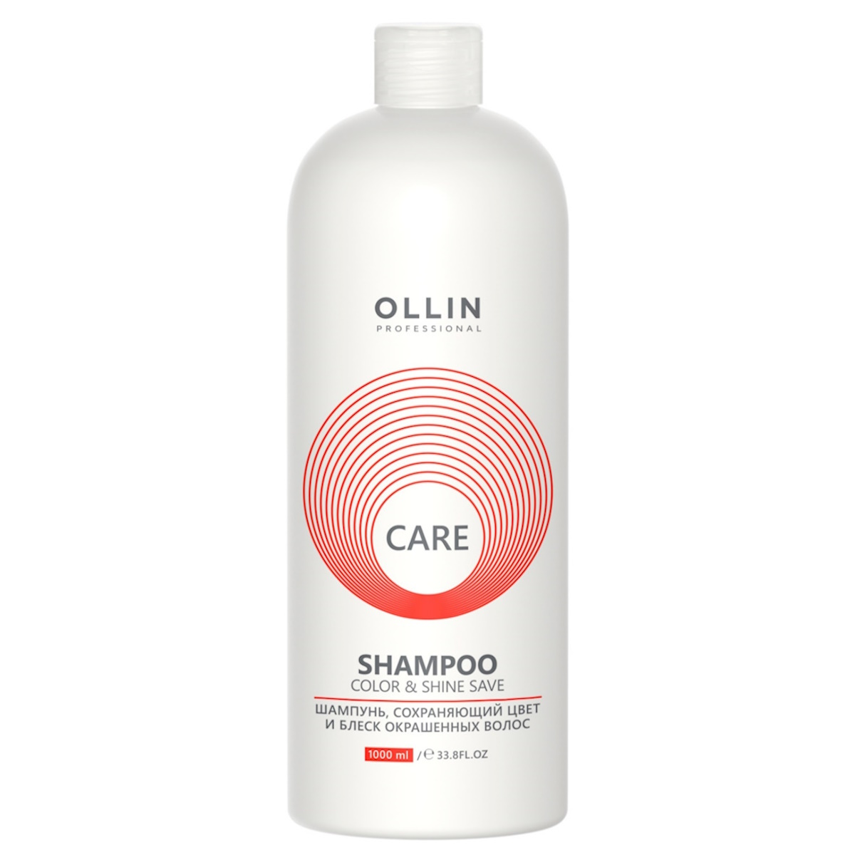 Шампунь Ollin care для окрашенных волос color and shine save 1000 мл - фото 1