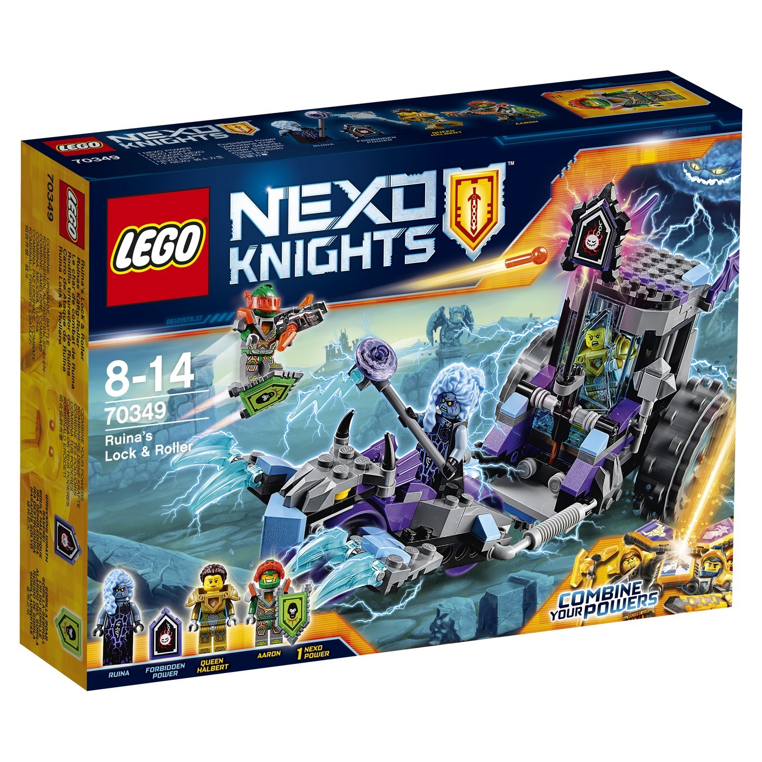 Конструктор LEGO Nexo Knights Мобильная тюрьма Руины (70349) купить по цене  1599 ₽ в интернет-магазине Детский мир