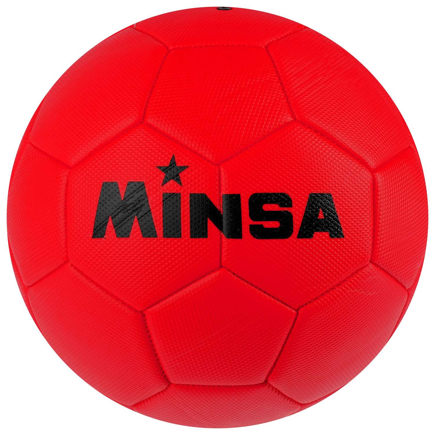 Мяч MINSA футбольный ПВХ. машинная сшивка. 32 панели. размер 5. 365 г - фото 1