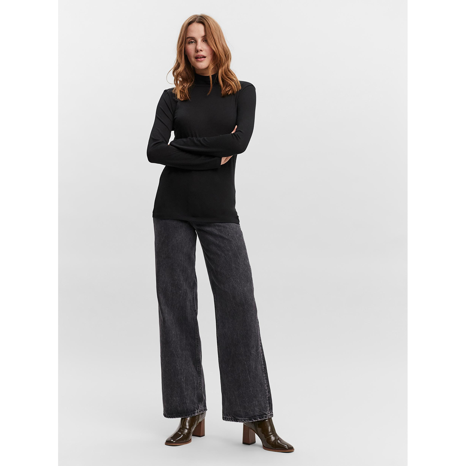 Водолазка VERO MODA 10251928/Black - фото 3