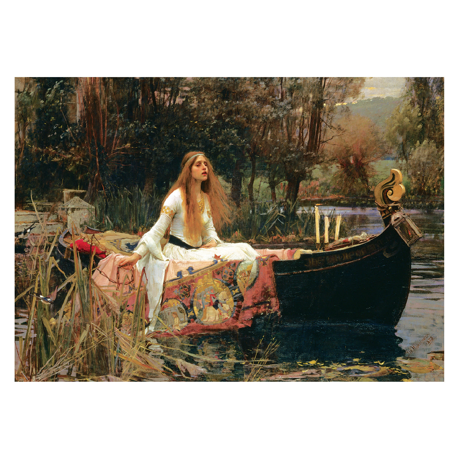 Пазл 2000 деталей ART PUZZLE Волшебница Шалот The Lady of Shalott John William Waterhouse - фото 2