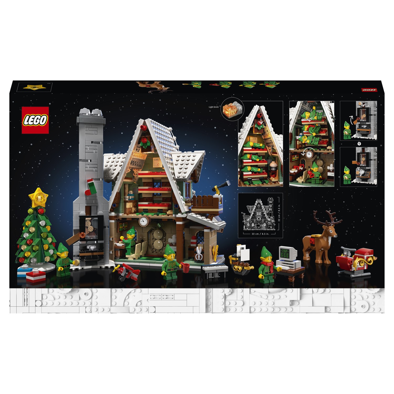 Конструктор LEGO Icons Домик эльфов 10275 купить по цене 7899 ₽ в  интернет-магазине Детский мир