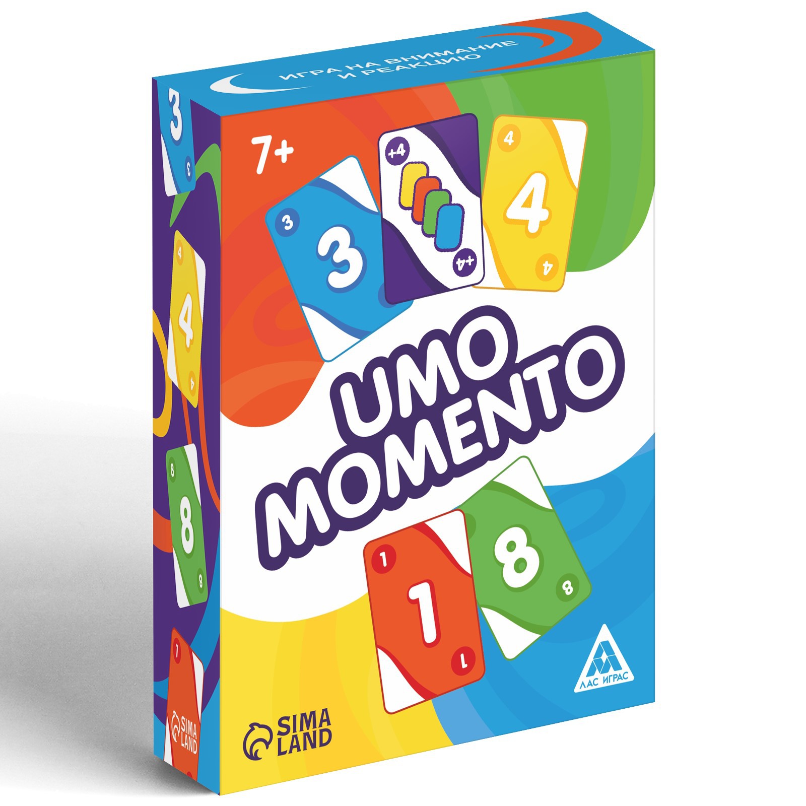 Карточная игра ЛАС ИГРАС UMO MOMENTO, 108 карт