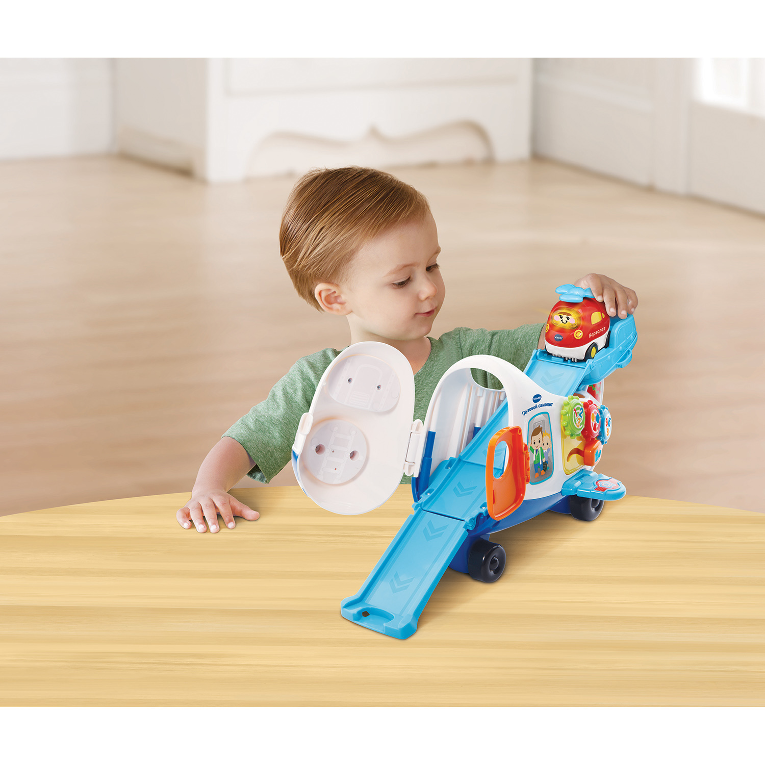 Игрушка Vtech Грузовой самолет 80-503126 - фото 12