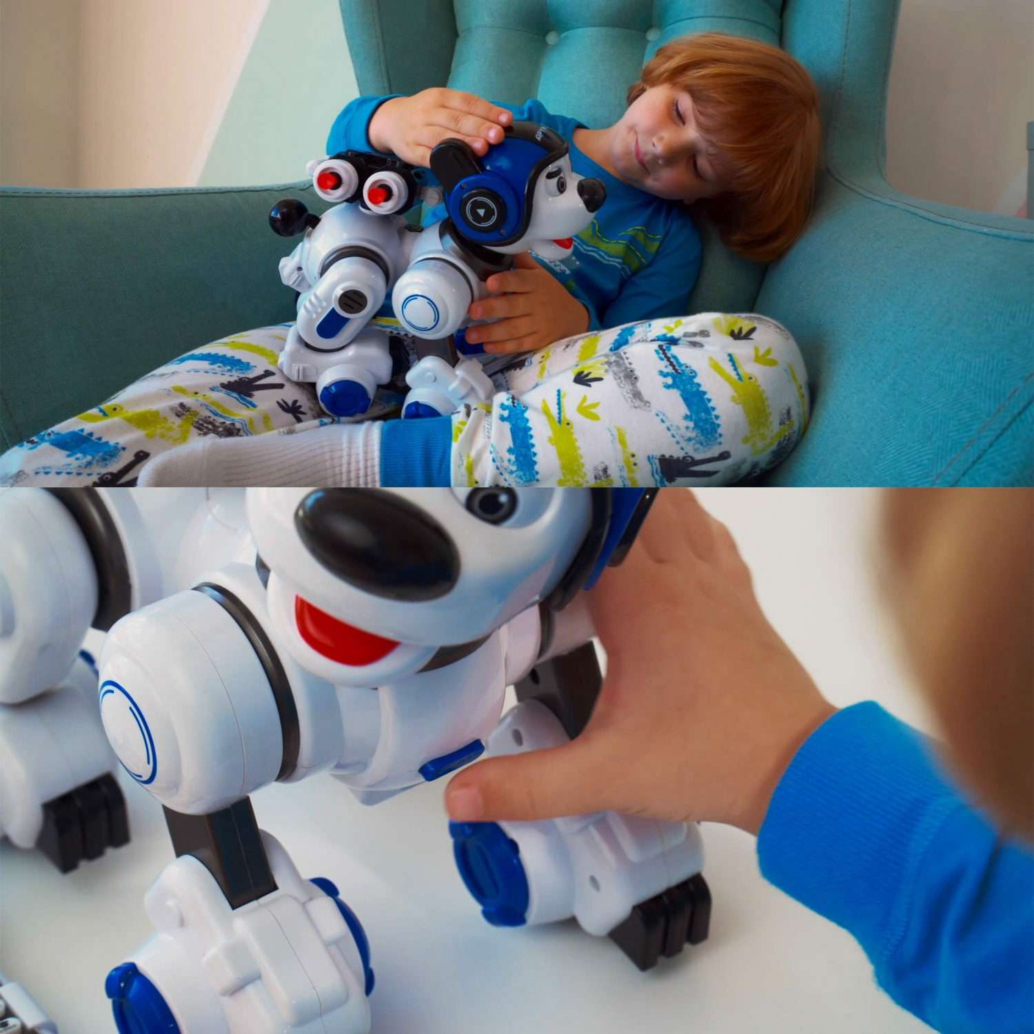 Интерактивная игрушка 1TOY робот щенок Дружок радиоуправляемый - фото 5
