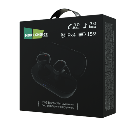 Bluetooth-наушники беспроводные More Choice BW05 Black