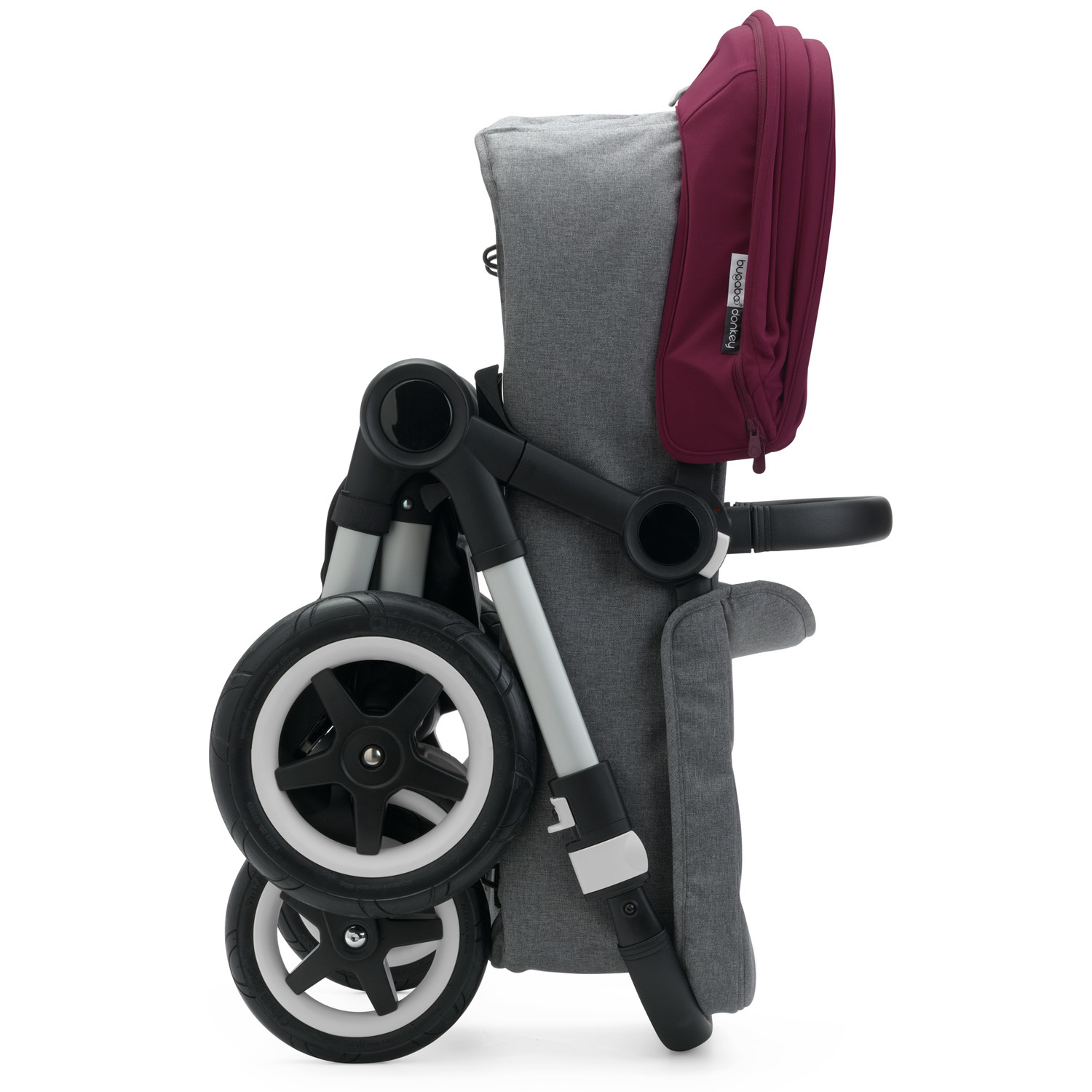 Коляска 2 в 1 Bugaboo Mono Donkey 2 Complete Grey Red - фото 4