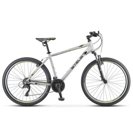 Велосипед STELS Navigator-590 V 26 K010 16 Серый/салатовый