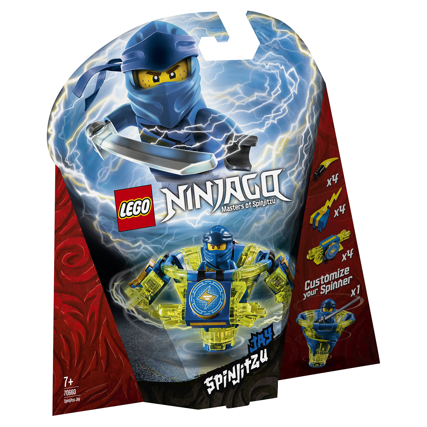 Конструктор LEGO Ninjago Джей мастер Кружитцу 70660 - фото 2