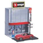 Игровой набор Bburago построй свой город автодилер с машинкой 18-31501