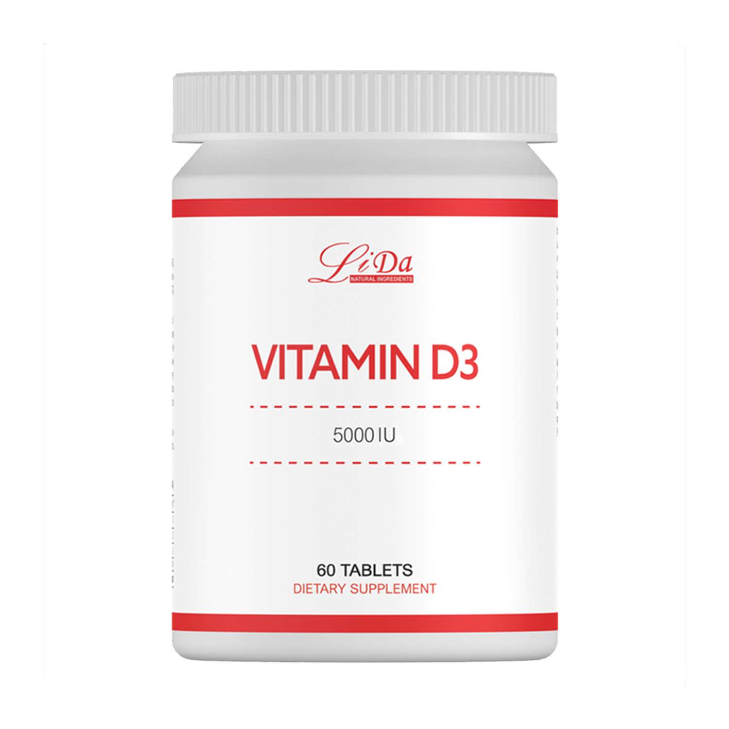 Витамин Д3 5000 Li Da для иммунитета энергии 60 таблеток - фото 1