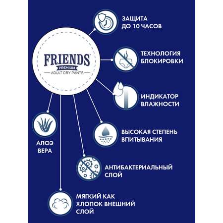 Подгузники Friends Premium