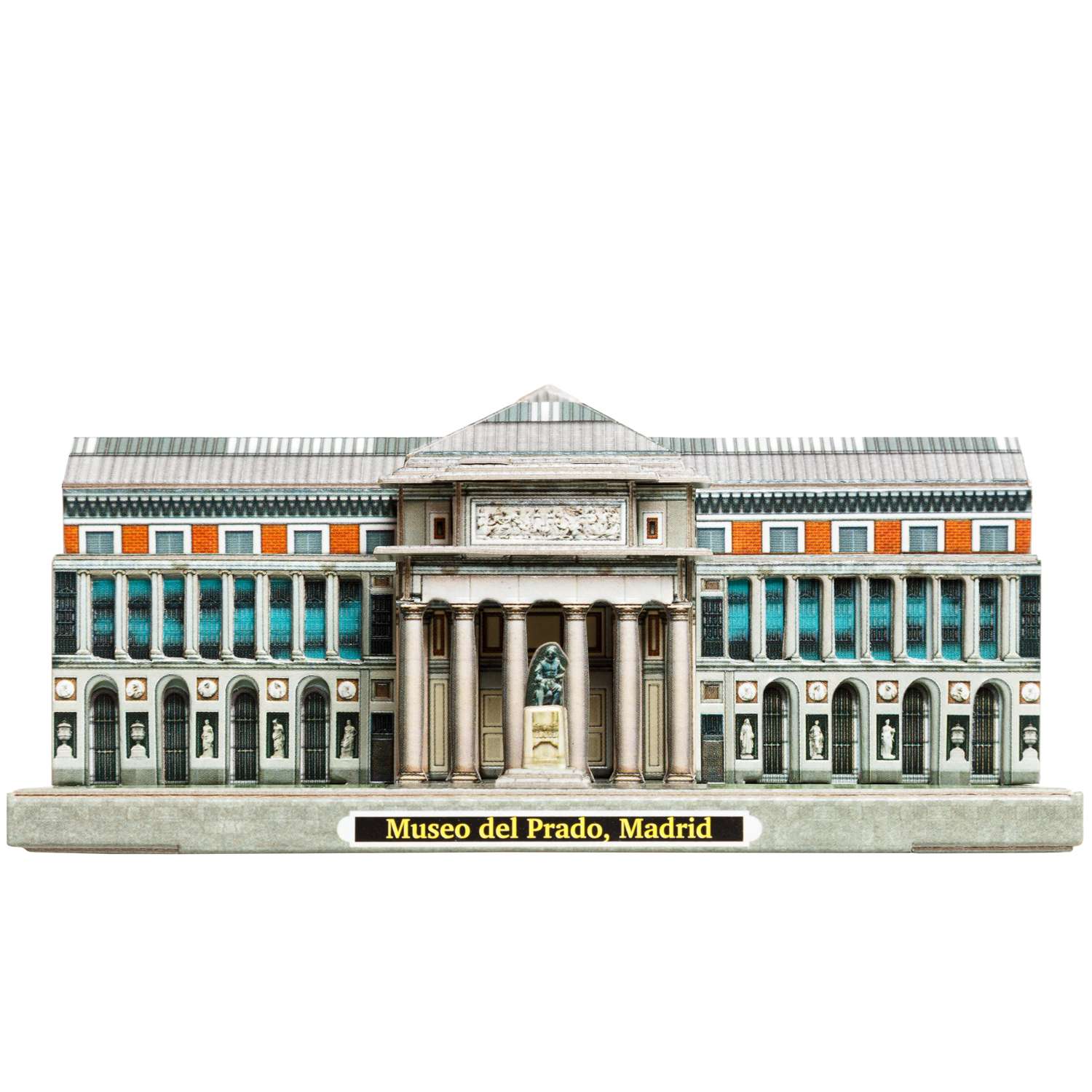 Сборная модель Умная бумага Города в миниатюре Музей Прадо 579 579 - фото 1