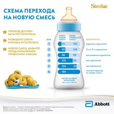 Смесь Similac Классик 2 800г с 6 до 12 месяцев