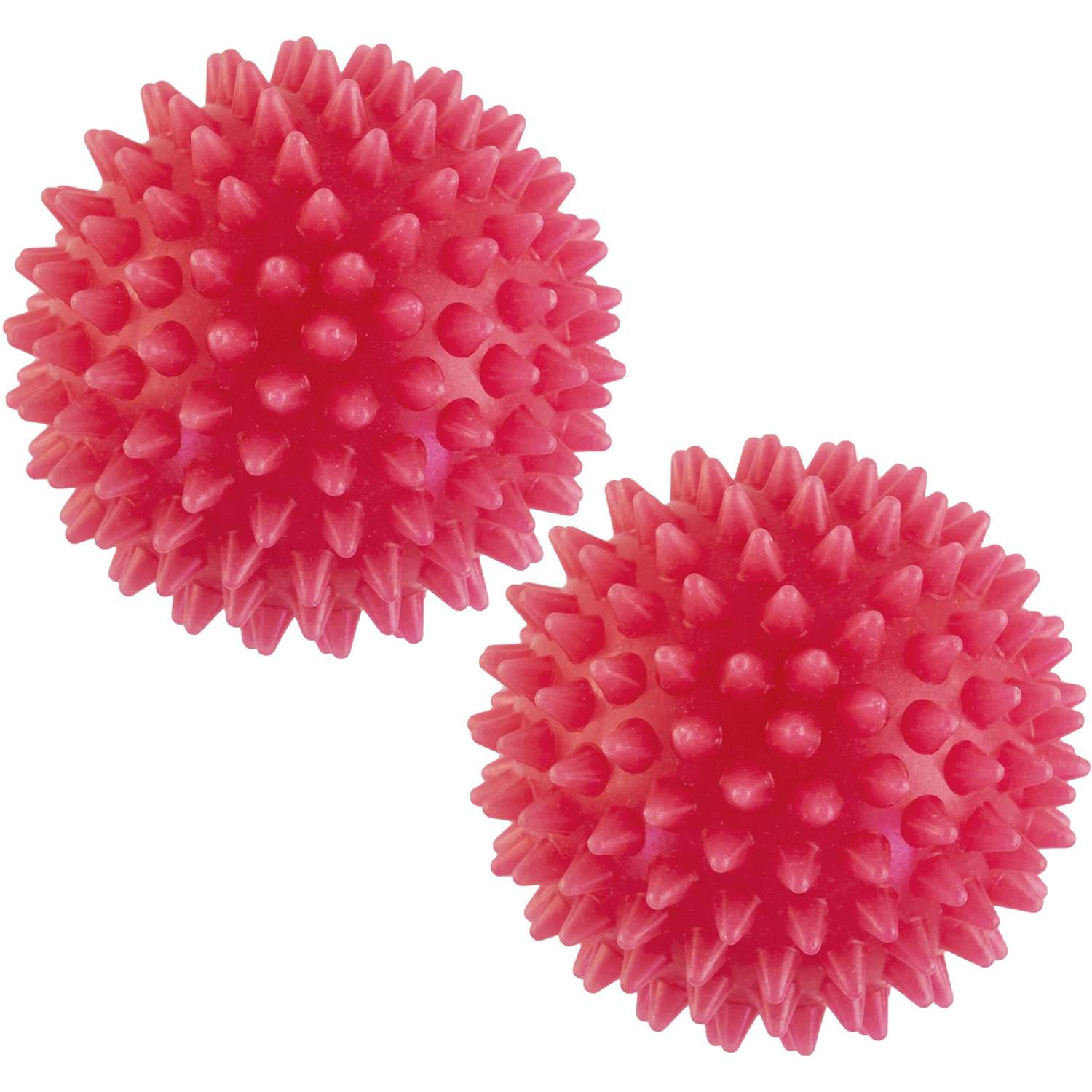 Мячик массажный Альфапластик красный 2 шт - фото 1