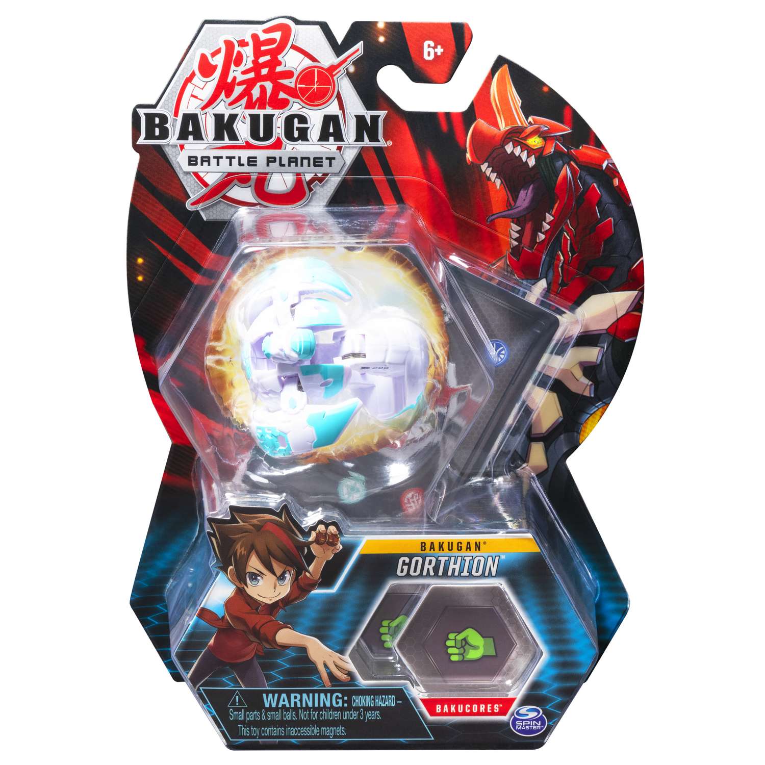 Фигурка-трансформер Bakugan Gorilla White 6045148/20115048 - фото 2