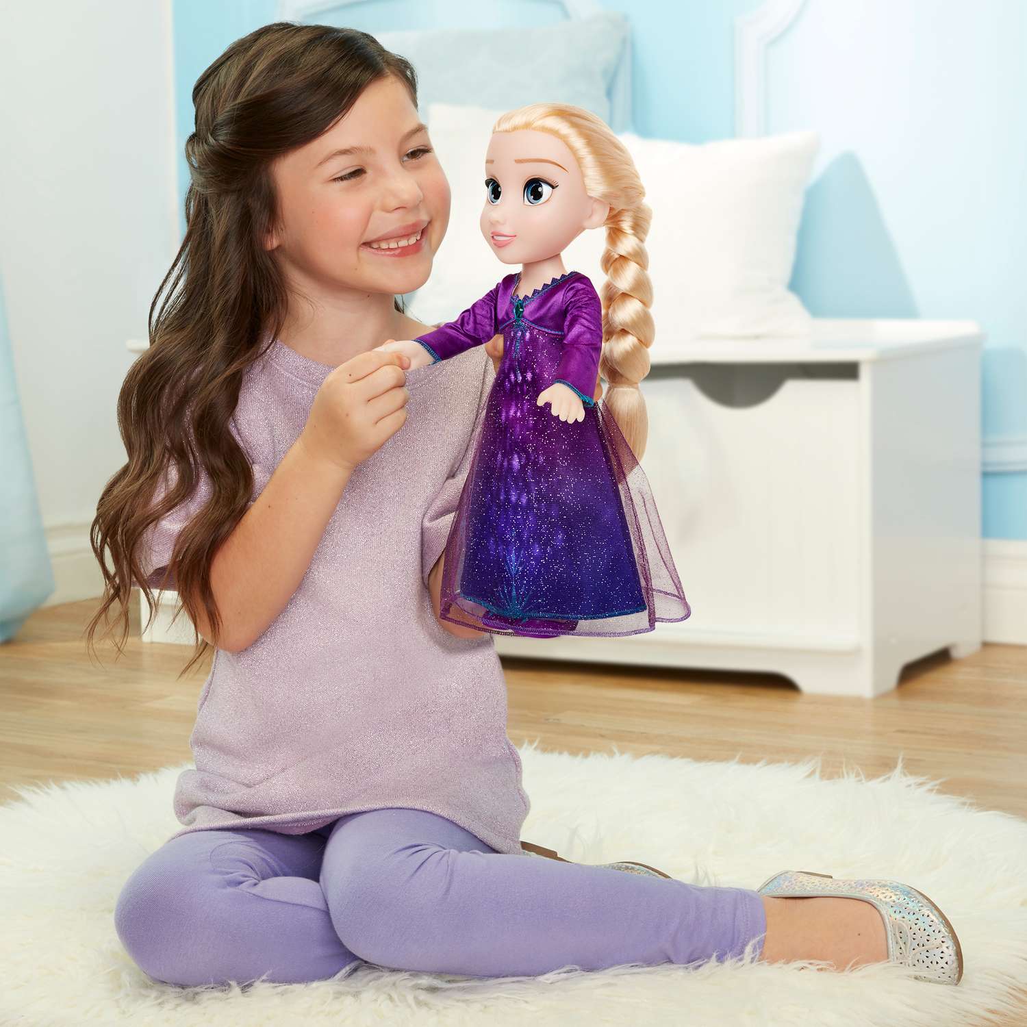 Кукла Disney Frozen Поющая Эльза 207474 (EMEA-4L) 208416 - фото 13