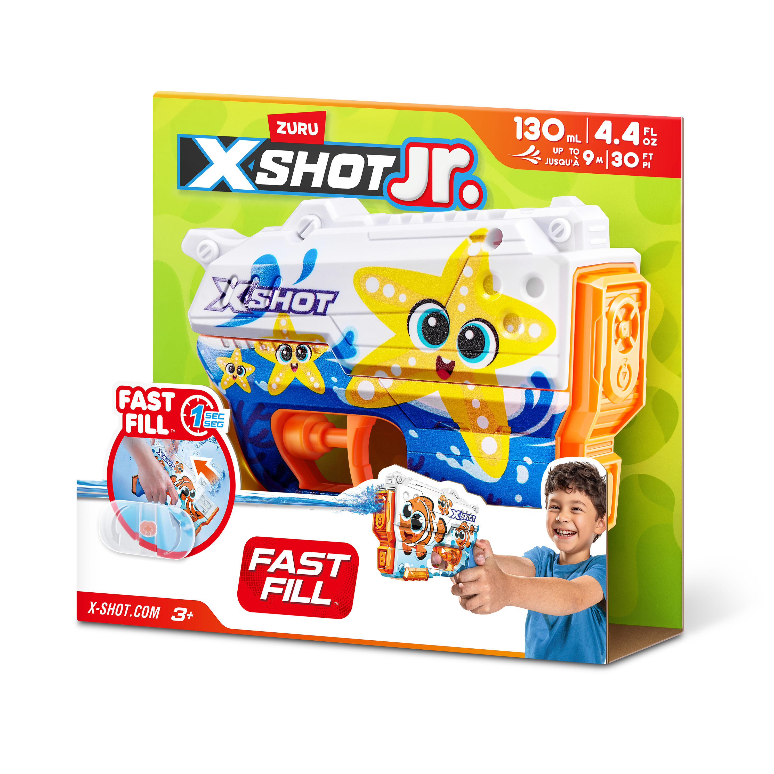 Бластер водный X-Shot Water Fast Fill Дошкольный 118143G - фото 8