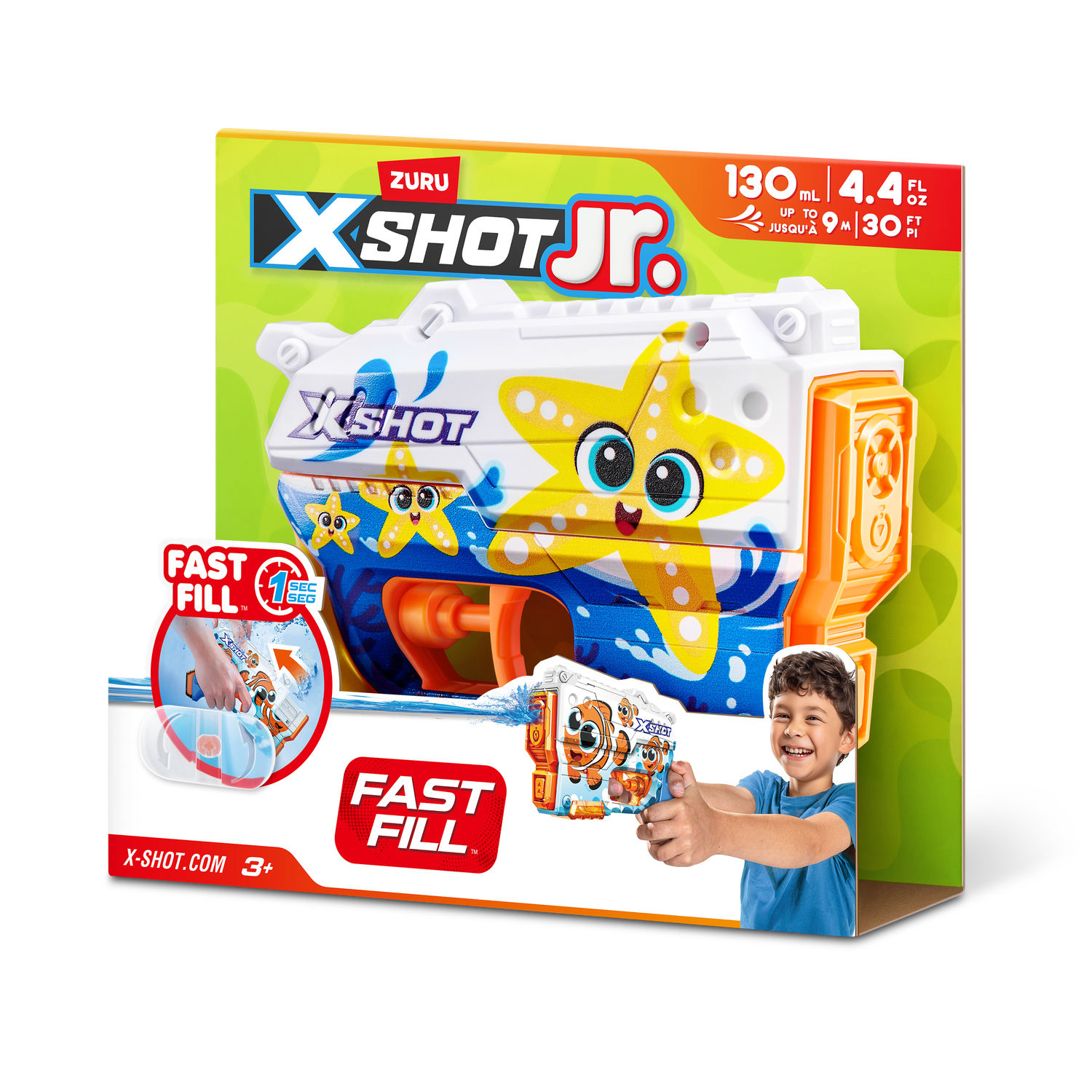 Бластер водный X-Shot Water Fast Fill Дошкольный 118143G - фото 8