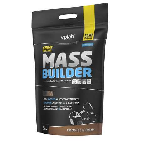 Гейнер VPLAB Mass Builder печенье-крем 5кг