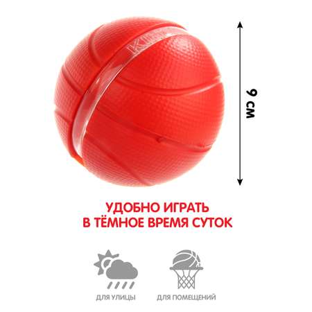 Мяч Veld Co баскетбольный светится в темноте