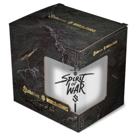 Кружка World of Tanks Sabaton Sword Limited Edition белая