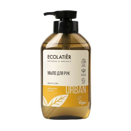 Жидкое мыло для рук Ecolatier Urban мандарин и мята 400 мл