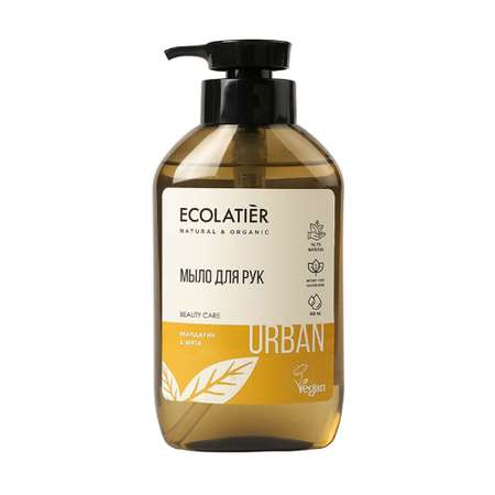 Жидкое мыло для рук Ecolatier Urban мандарин и мята 400 мл