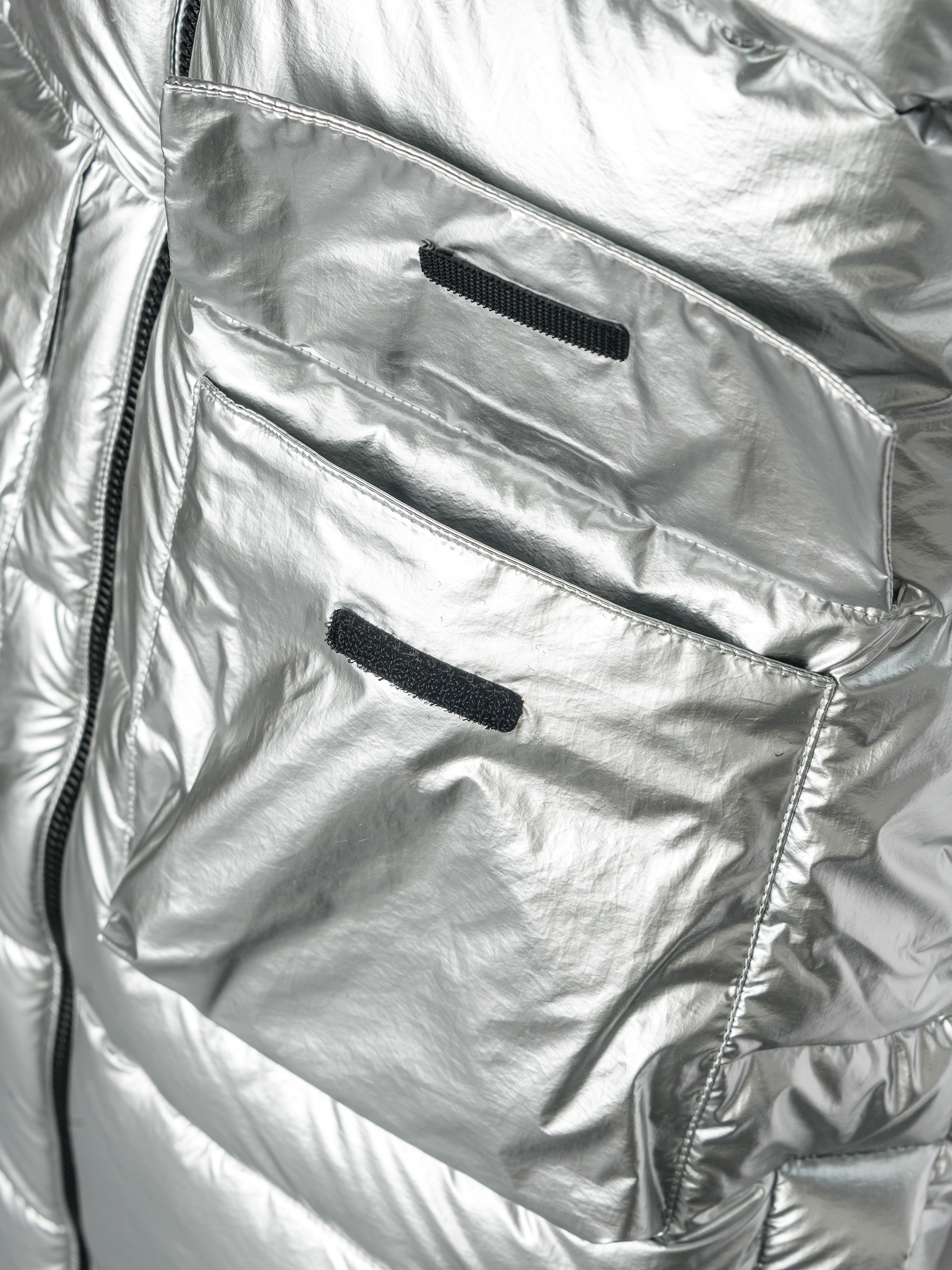 Пальто Orso Bianco OB41124-22_серебро - фото 4