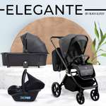 Коляска 3в1 Sweet Baby Elegante GL Grey