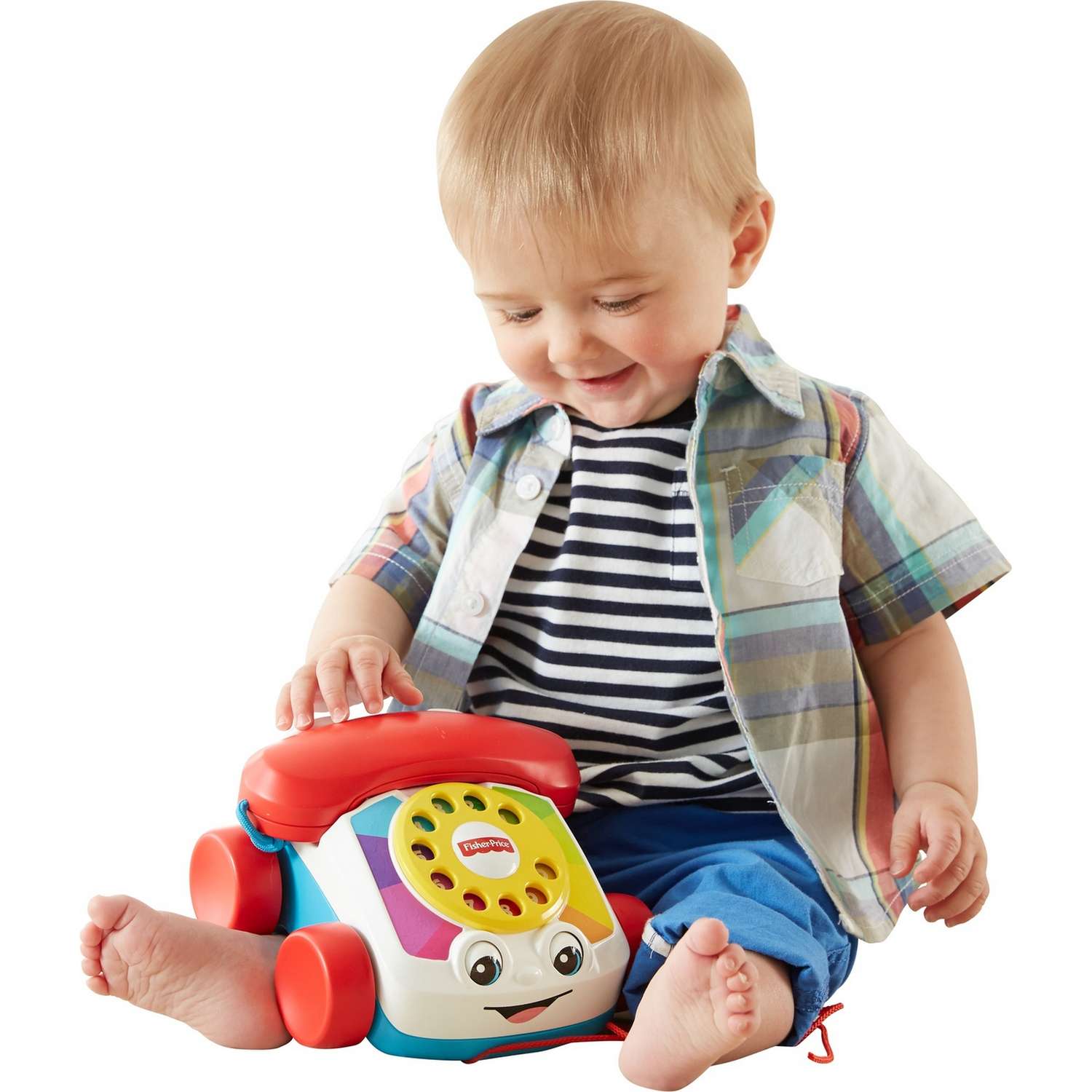 Развивающая игрушка Fisher Price Телефон на колесах - фото 9