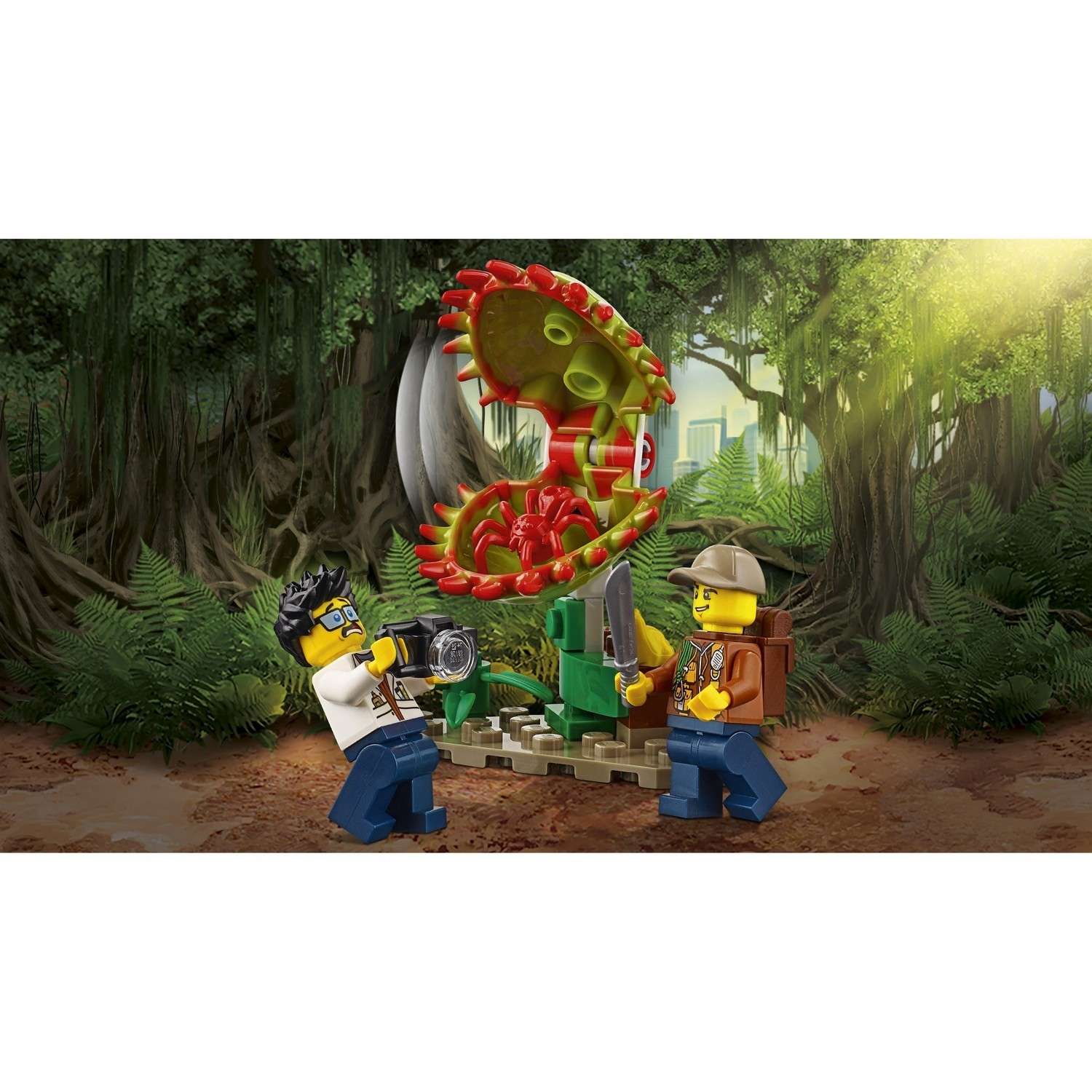 Конструктор LEGO City Jungle Explorers База исследователей джунглей (60161) - фото 9